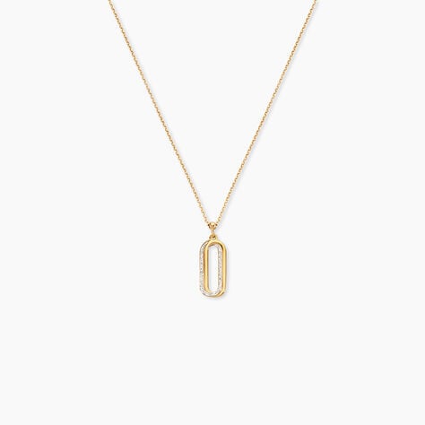 Collier Link Or Jaune - Colliers Femme | Histoire d&rsquo;Or