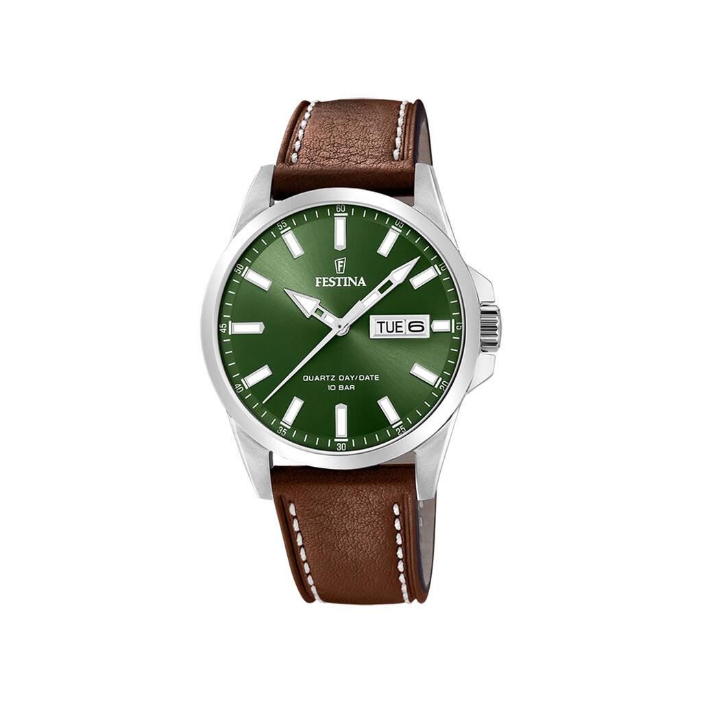 Montre Festina Classics 41 Vert - Nouveautés Homme | Histoire d’Or