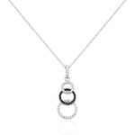 Collier Liyana Argent Blanc Oxyde De Zirconium - Colliers fantaisie Femme | Histoire d&rsquo;Or
