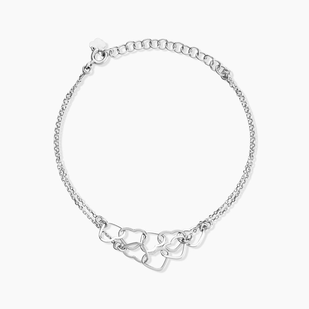 Bracelet Chiara Argent Blanc - Bracelets Femme | Histoire d&rsquo;Or
