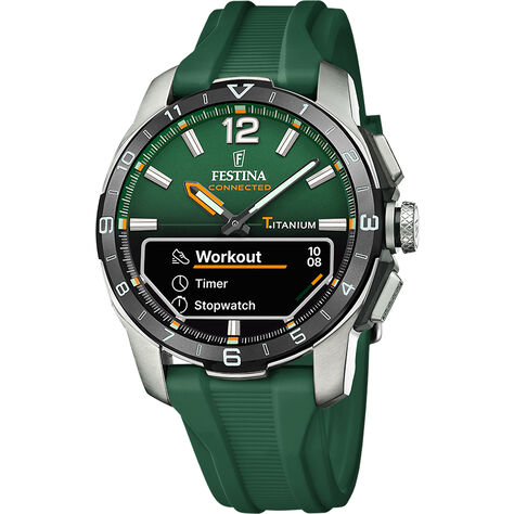 Montre Connectée Festina Connected Vert - Montres connectées Famille | Histoire d’Or