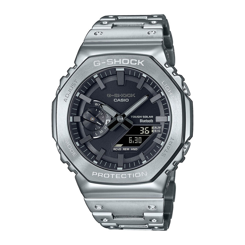 Montre Hybride Casio G-shock Classic Noir - Montres connect&eacute;es Homme | Histoire d&rsquo;Or