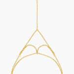 Bijou De Main Irina Argent Jaune - Bracelets Femme | Histoire d&rsquo;Or