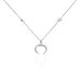 Collier Serenella Argent Blanc Oxyde De Zirconium - Colliers fantaisie Femme | Histoire d’Or