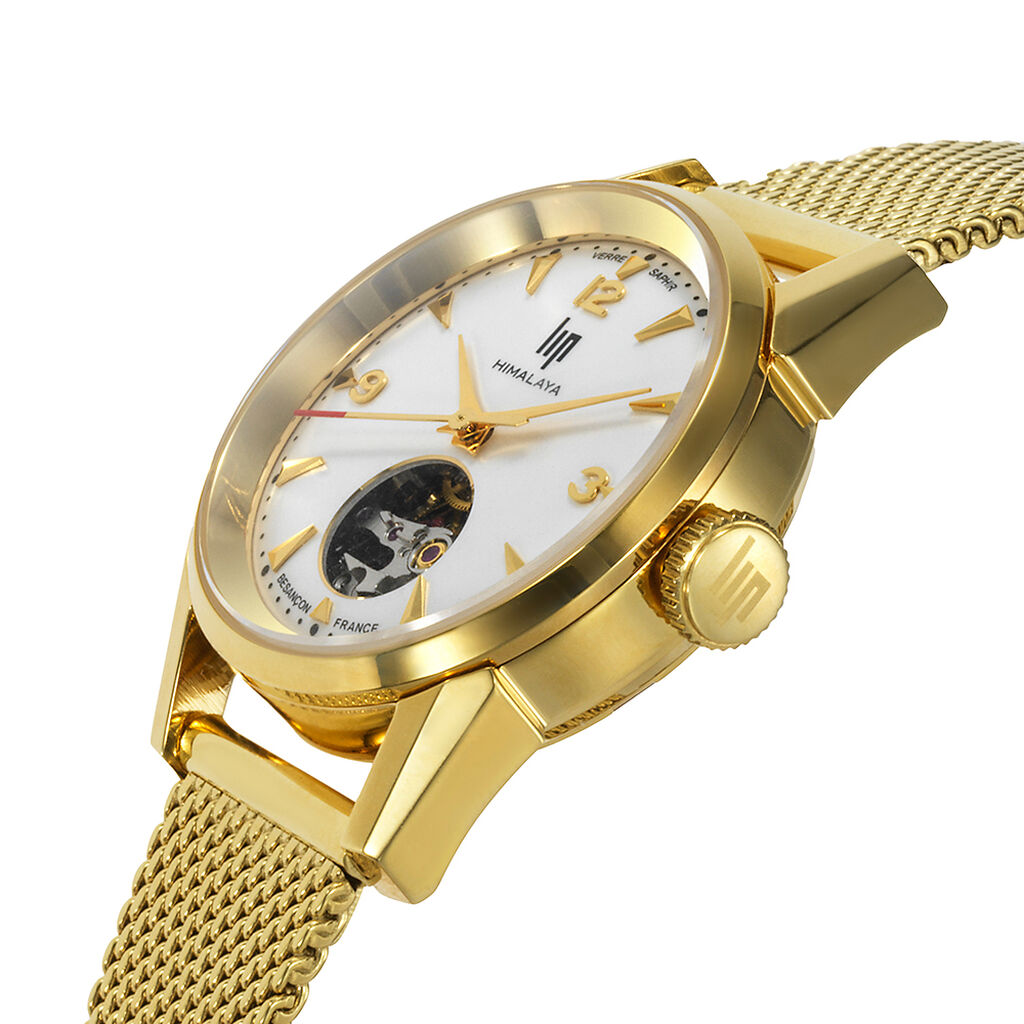 Montre Lip Himalaya Cœur Battant Blanc - Montres Femme | Histoire d’Or