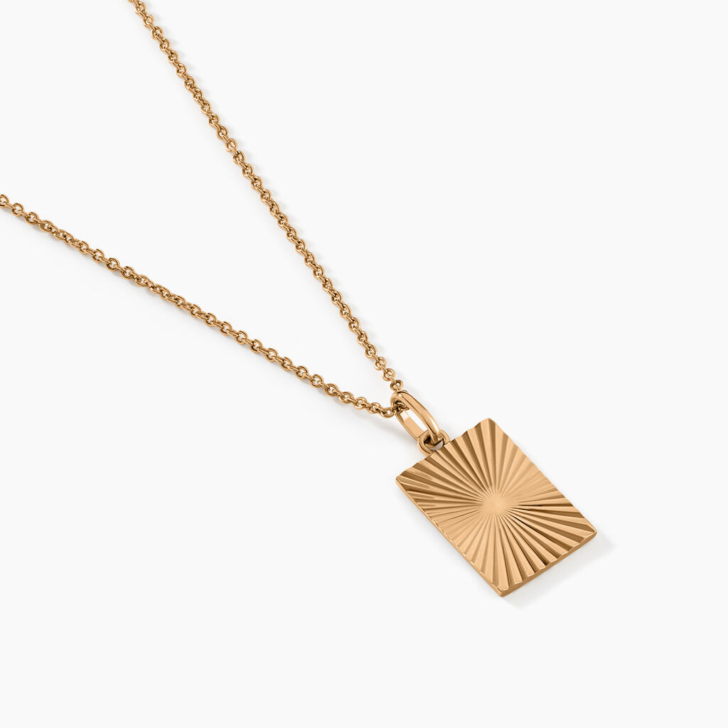 Collier Embrasement Plaqu&eacute; Or Jaune - Colliers Femme | Histoire d&rsquo;Or