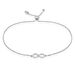 Bracelet Argent Blanc Anona Oxydes De Zirconium - Bracelets Femme | Histoire d’Or