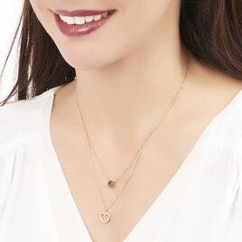 Collier Or Jaune Quartz - Colliers doubles et triples chaînes Femme | Histoire d’Or