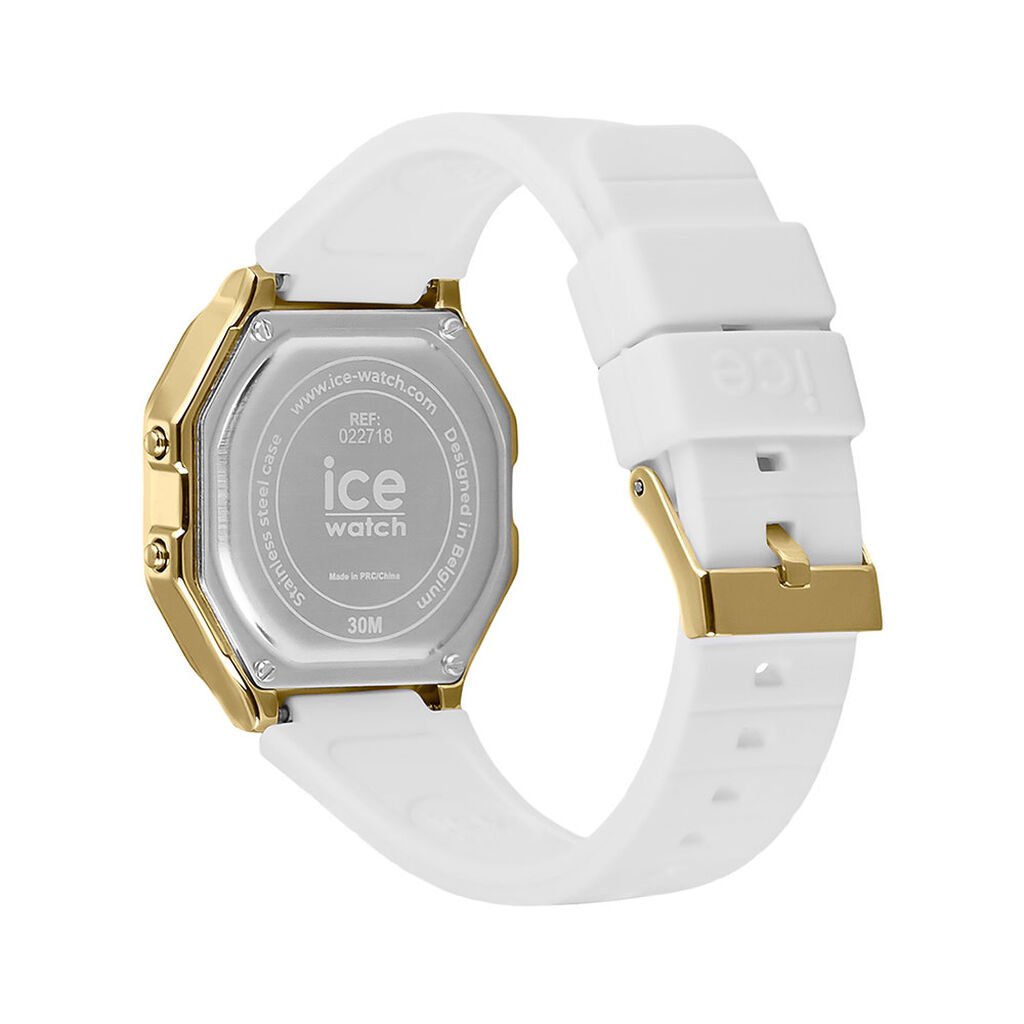 Montre Ice Watch Digit Retro Bleu Rose - Montres Famille | Histoire d’Or