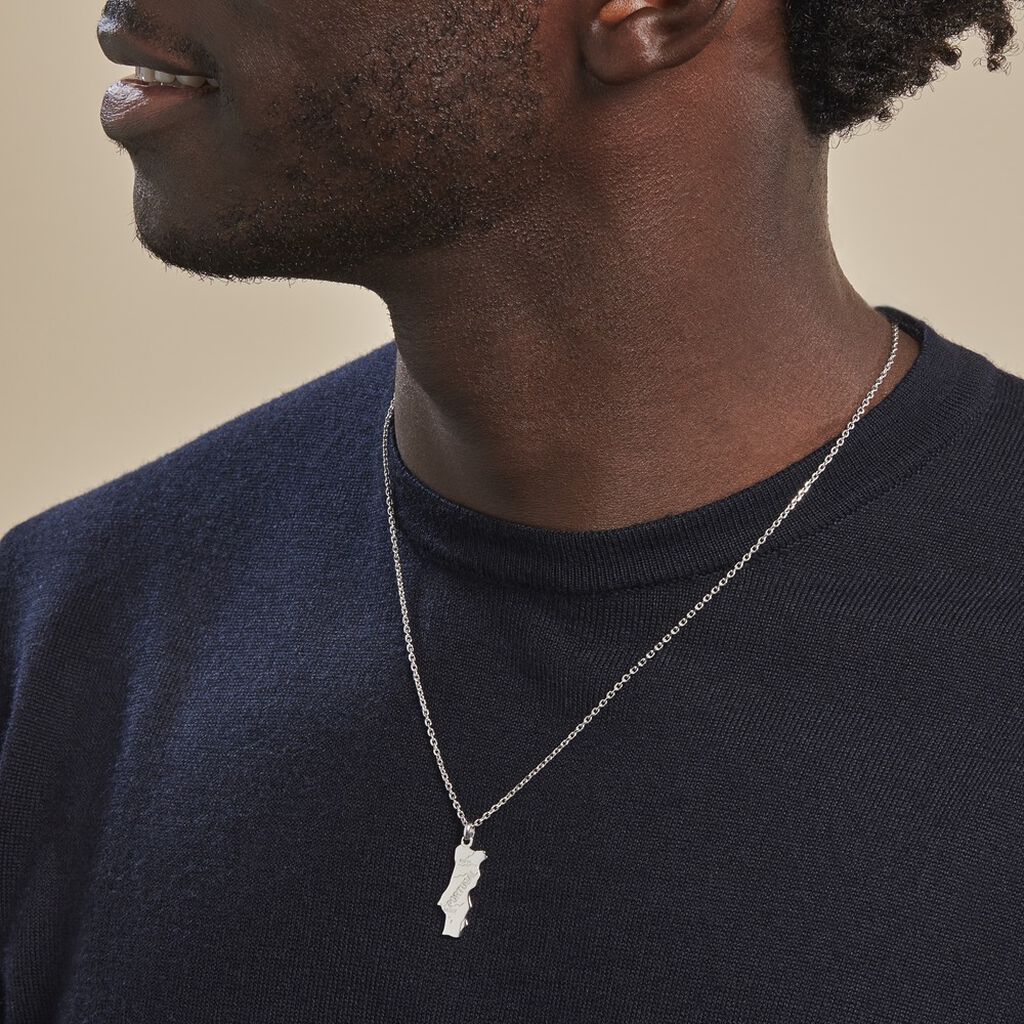 Pendentif Thea Argent Blanc - Pendentifs Famille | Histoire d’Or