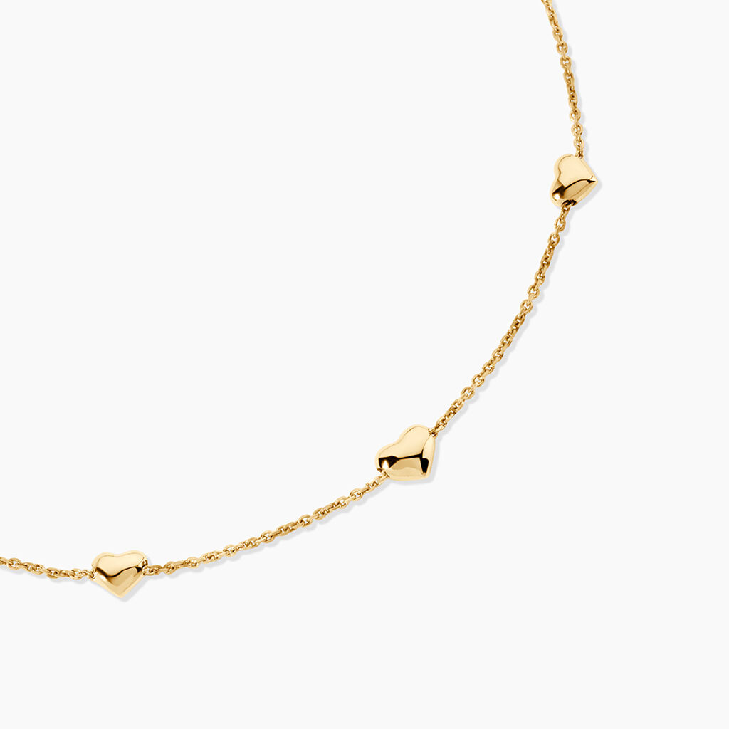 Collier Phebee Argent Dor&eacute; A L'Or 750/1000 - F&ecirc;te des m&egrave;res Femme | Histoire d&rsquo;Or