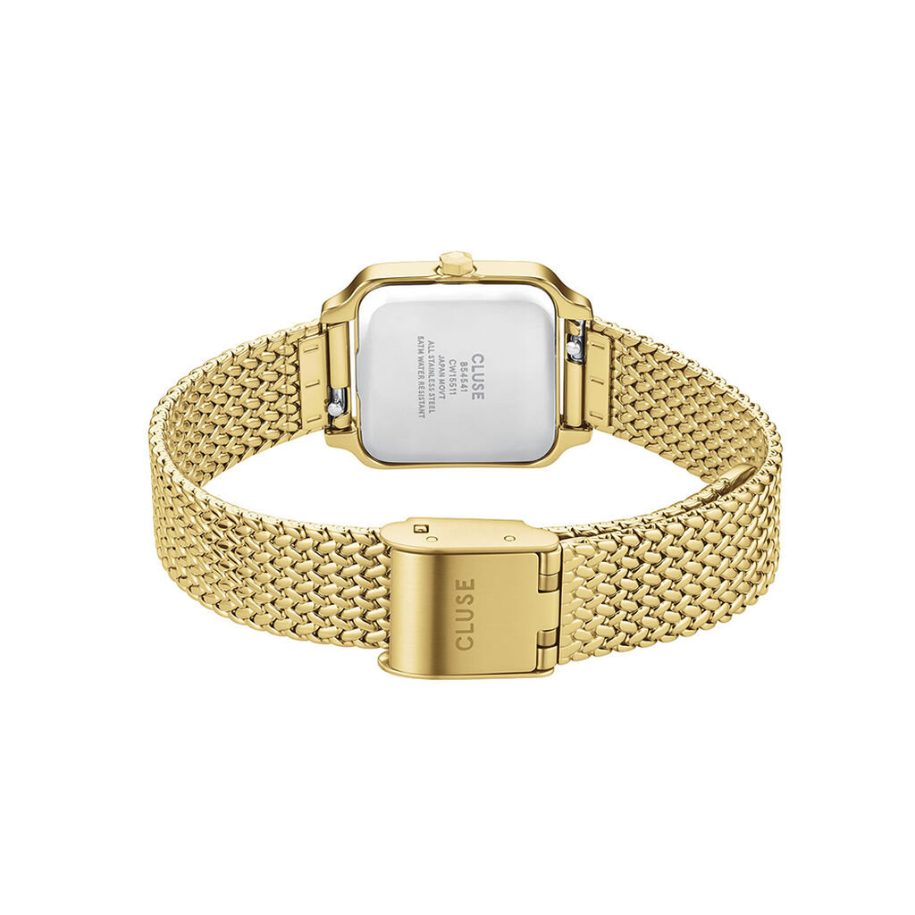 Montre Cluse Gracieuse Mini Blanc - F&ecirc;te des m&egrave;res Femme | Histoire d&rsquo;Or