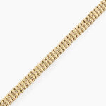 Bracelet Maille Or Jaune Jimmy - Bracelets cha&icirc;ne Femme | Histoire d&rsquo;Or