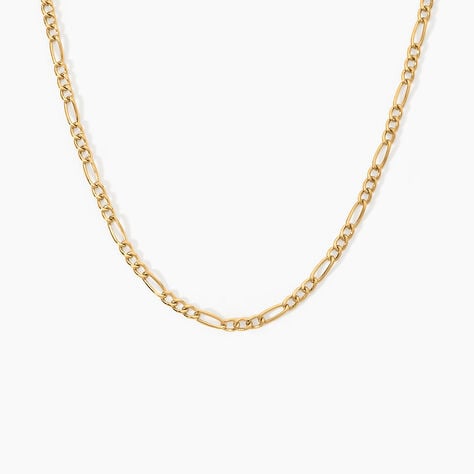 Collier Esma Argent Dor&eacute; A L'Or 750/1000 - Ras de cou Femme | Histoire d&rsquo;Or