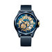 Montre Montignac Round Auto Bleu - Montres Homme | Histoire d’Or