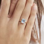 Bague Or Jaune Faraj Topaze - Bagues solitaires Femme | Histoire d&rsquo;Or