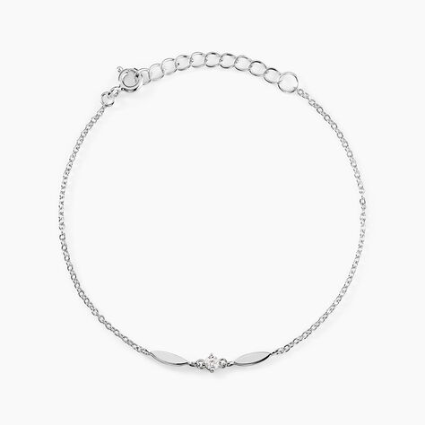 Bracelet Bormana Argent Blanc Oxyde De Zirconium - Bracelets Femme | Histoire d&rsquo;Or