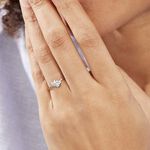 Bague Dounyo Argent Oxyde De Zirconium - Bagues avec pierre Femme | Histoire d&rsquo;Or