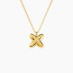 Collier Feliciane Acier Dor&eacute; - Cadeaux de naissance Femme | Histoire d&rsquo;Or