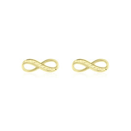 Boucles D'oreilles Puces Ferrera Or Jaune - Clous d'oreilles Femme | Histoire d’Or