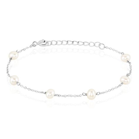 Bracelet Tanis Argent Perle De Culture - Bracelets Femme | Histoire d’Or