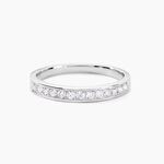 Alliance Rhea Or Blanc Diamant - Alliances Femme | Histoire d&rsquo;Or