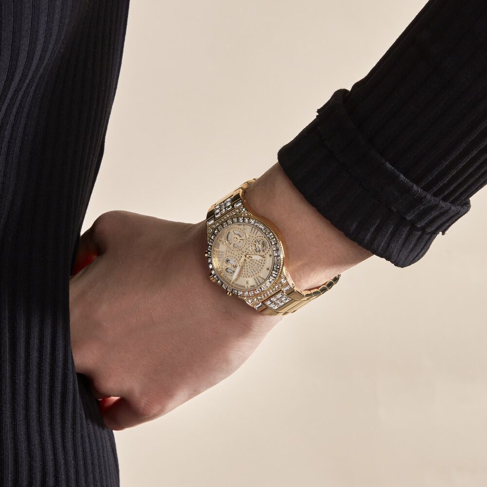 Lot De 2 Montres Femme Yann Telda - Boîtier Et Bracelet Plaqué Or - Mécanique Vintage