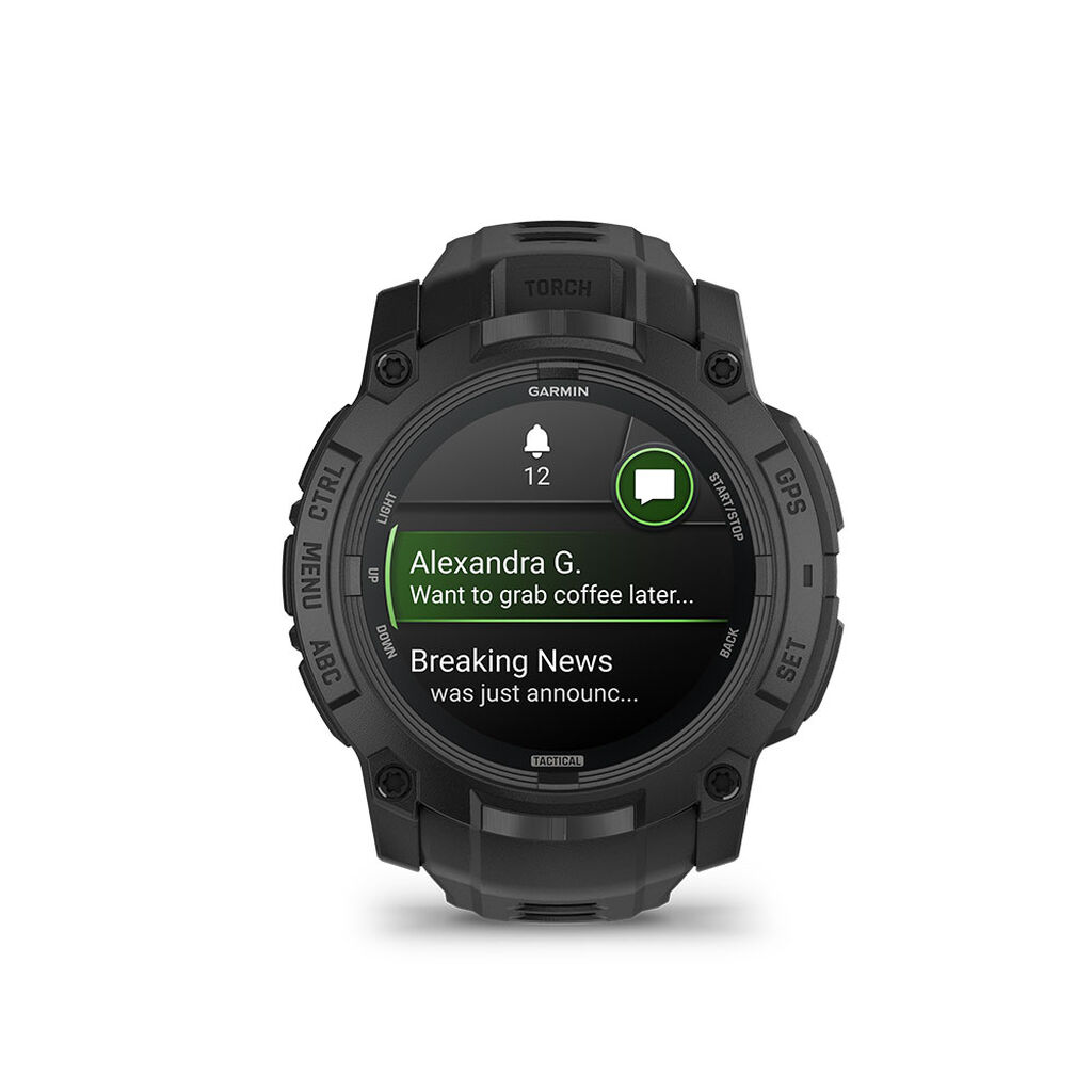 Montre Connect&eacute;e Garmin Instinct 3 Tactical - Montres connect&eacute;es Unisex | Histoire d&rsquo;Or