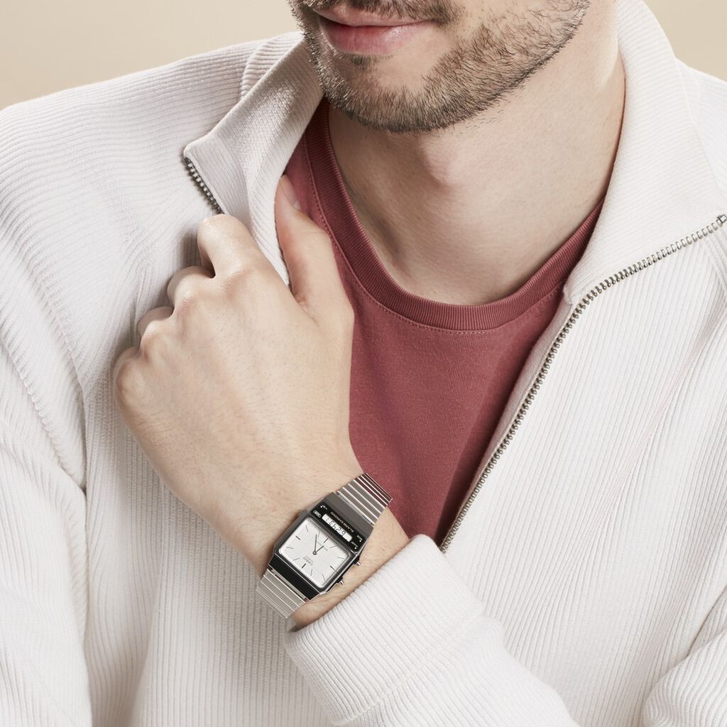 Montre Casio Collection Blanc - Montres Famille | Histoire d’Or