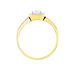 Bague Solitaire Armael Or Jaune Oxyde De Zirconium - Bagues solitaires Femme | Histoire d’Or