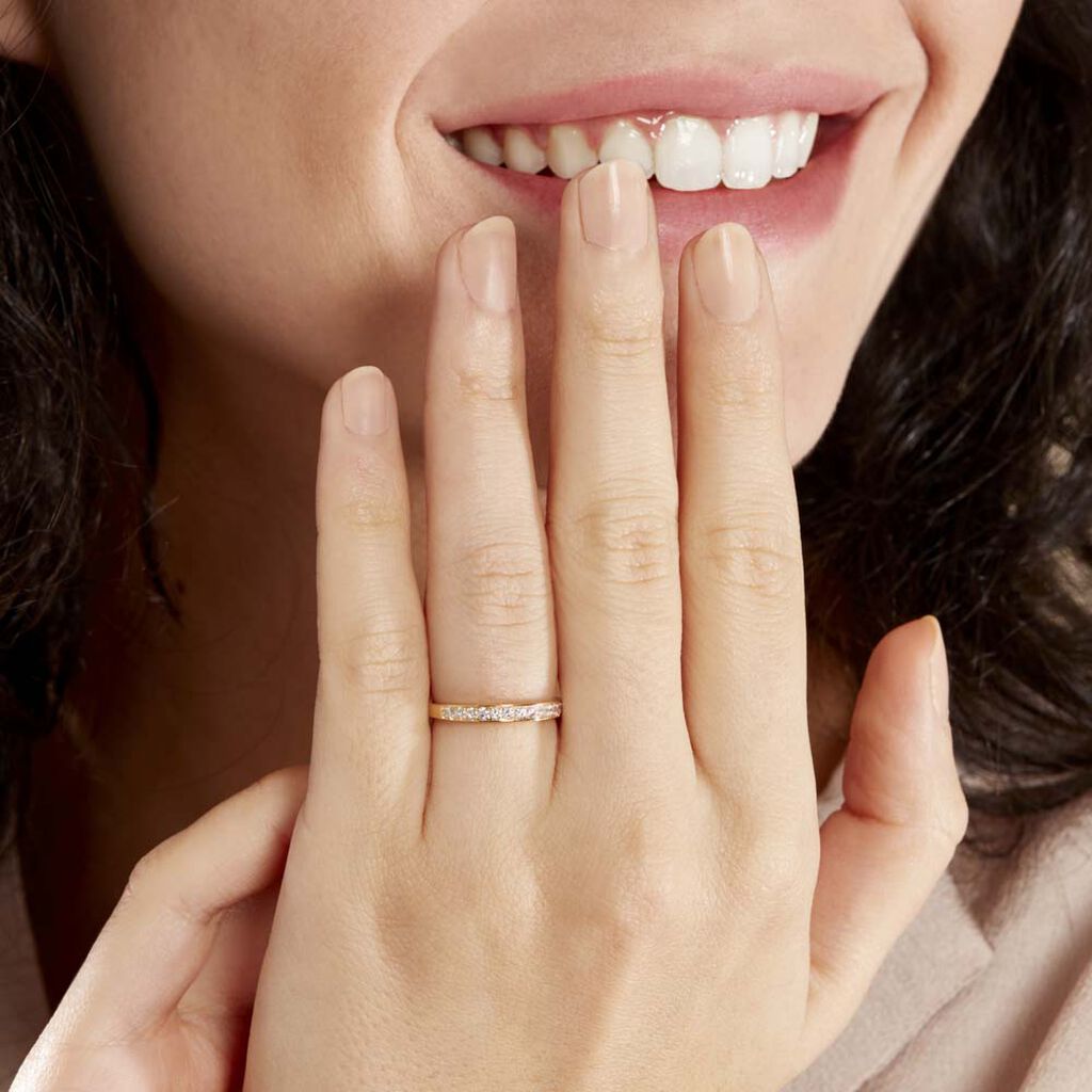 Alliance Rhea Or Jaune Diamant - Alliances Femme | Histoire d’Or