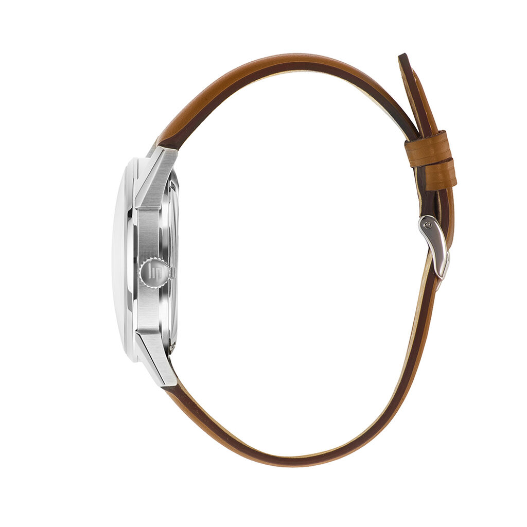 Montre Lip Himalaya Coeur Battant 40 Bleu Sky - Montres m&eacute;caniques Homme | Histoire d&rsquo;Or