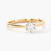 Bague Solitaire Athena Or Jaune Diamant