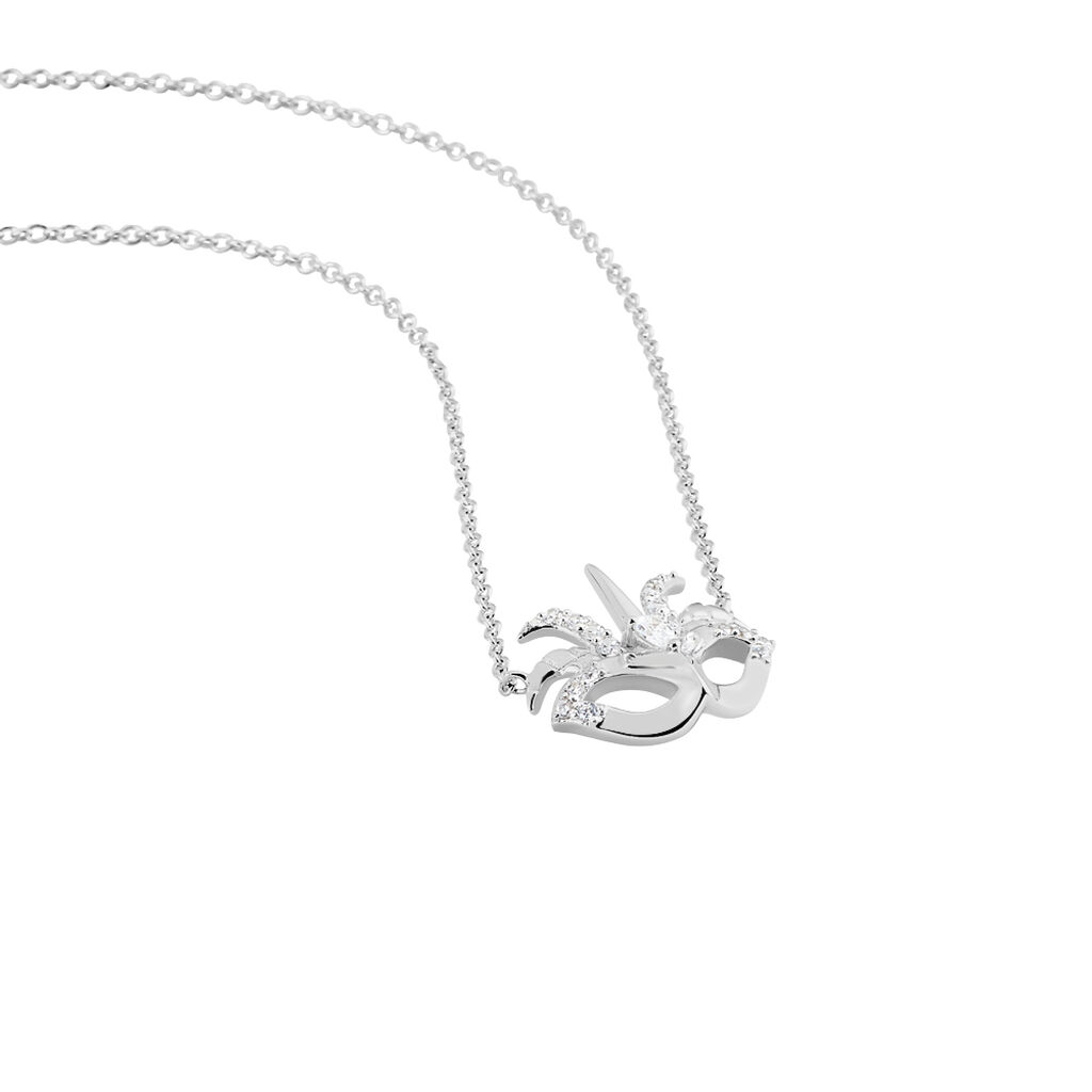 Collier Argent Gweltaz Oxydes De Zirconium - Colliers fantaisie Femme | Histoire d’Or