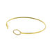 Bracelet Jonc Seth Or Jaune Oxyde De Zirconium - Bracelets joncs Femme | Histoire d’Or
