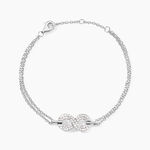 Bracelet Fily Argent Blanc Oxyde De Zirconium - Bracelets Femme | Histoire d&rsquo;Or