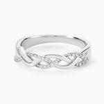 Bague Argent Blanc Cyriaca Oxydes De Zirconium - Bagues avec pierre Femme | Histoire d&rsquo;Or