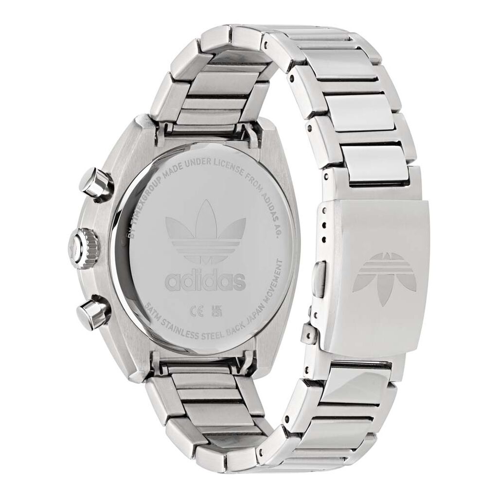 Kolonisten NieuwZeeland bodem Montres Adidas AOFH22006 Acier Boucle déployante simple Blanc Ronde -  HIMHB1N0AI0 • Histoire d'Or