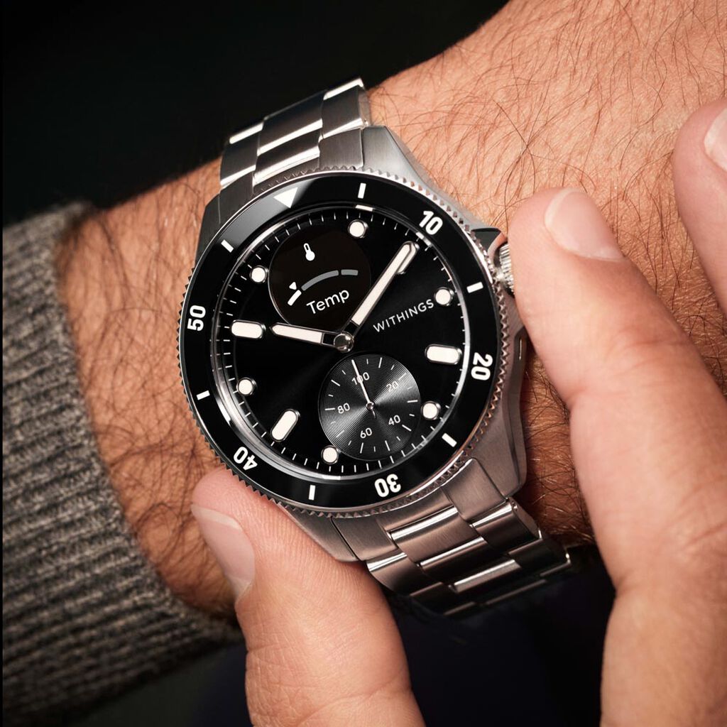 Montre Connectée Withings Scanwatch Nova - Montres connectées Homme | Histoire d’Or