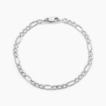 Bracelet Vivian Argent Blanc - Bracelets cha&icirc;ne Femme | Histoire d&rsquo;Or
