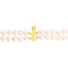 Bracelet 2 Rangs Or Jaune Perle De Culture - Bracelets Femme | Histoire d’Or