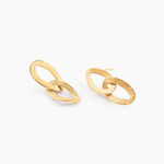 Boucles D'Oreilles Pendantes Jovane Or Jaune - Boucles d'oreilles pendantes Femme | Histoire d&rsquo;Or
