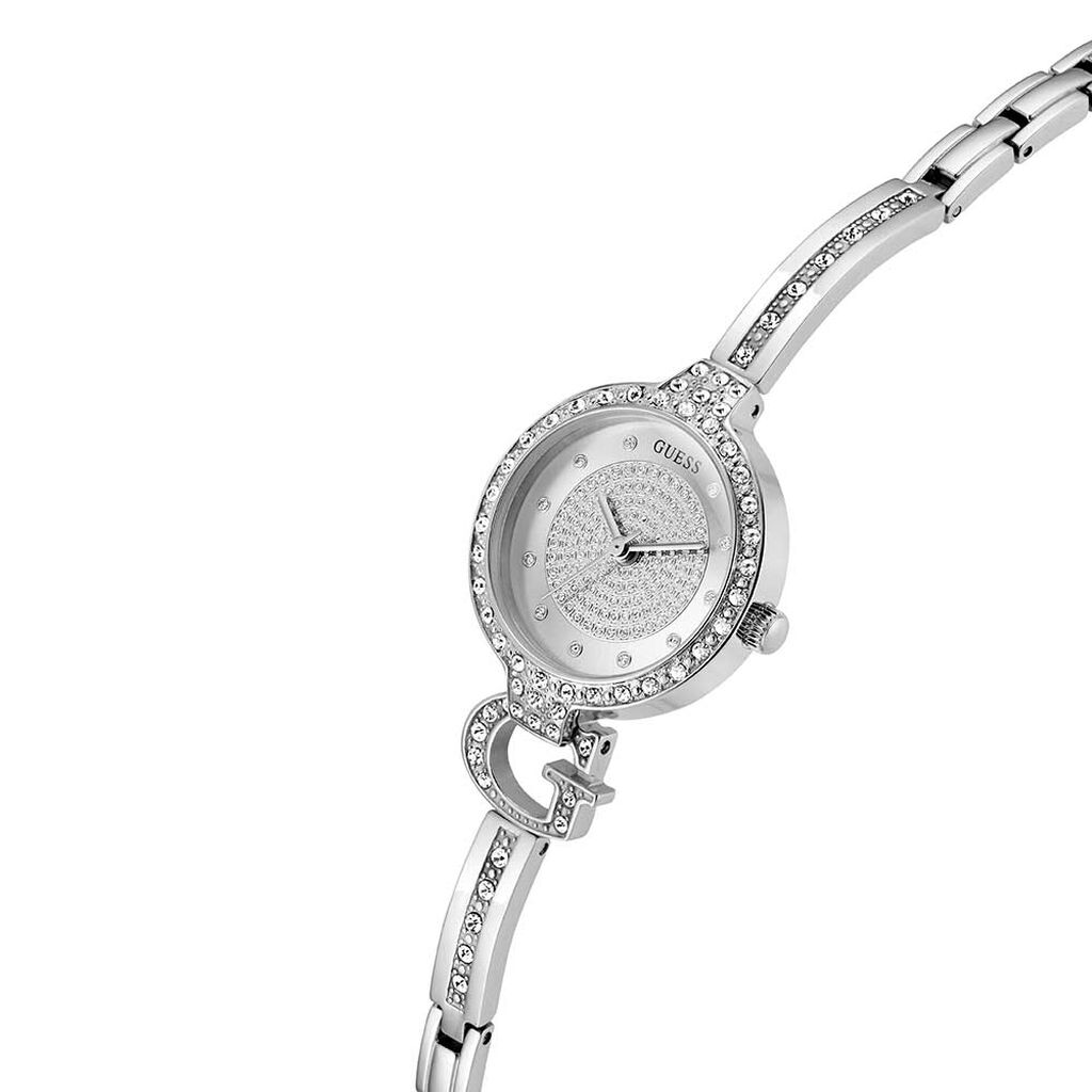 Montre Guess Giselle Argent&eacute; - Id&eacute;es cadeaux Femme | Histoire d&rsquo;Or