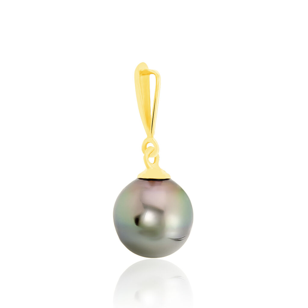 Pendentif Semi-baroque Or Jaune Perle De Culture De Tahiti - Pendentifs Femme | Histoire d’Or