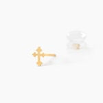 Boucles D'Oreilles Puces Lyndon Or Jaune - Clous d'oreilles Femme | Histoire d&rsquo;Or