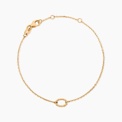 Bracelet Aleria Plaqu&eacute; Or Jaune - Bijoux sans pierre Femme | Histoire d&rsquo;Or