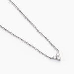 Collier Thylane Argent Blanc Oxyde De Zirconium - Colliers fantaisie Femme | Histoire d&rsquo;Or