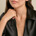 Collier Bretzel Plaqu&eacute; Or Jaune - Bijoux sans pierre Femme | Histoire d&rsquo;Or