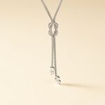 Collier Deauville Argent Blanc - Colliers fantaisie Femme | Histoire d&rsquo;Or