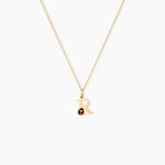 Pendentif Helidie Coccinelle Lettre Or Jaune - Pendentifs Enfant | Histoire d&rsquo;Or